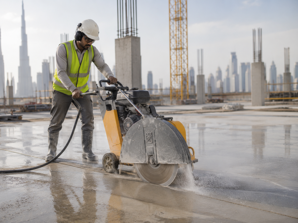 floor sawing Service dubai