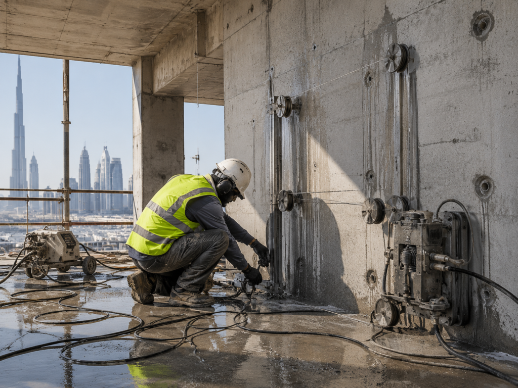 wire sawing Service dubai