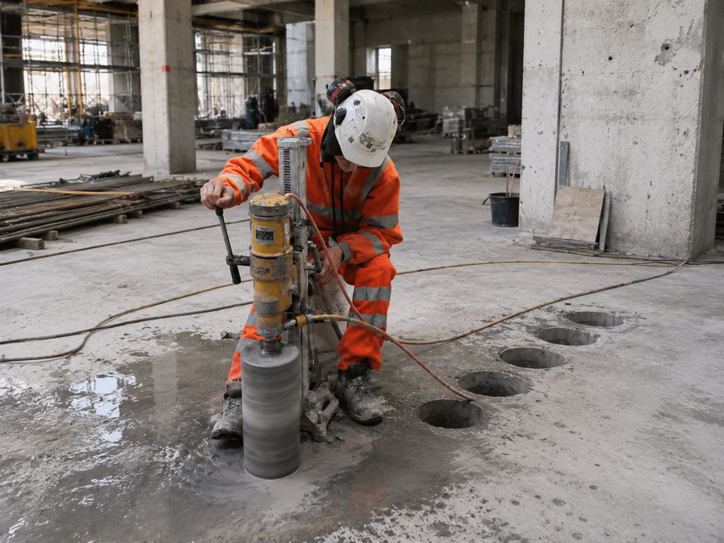 Core Drilling in Al Furjan