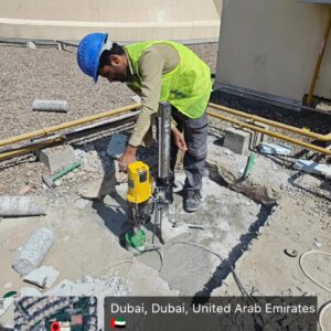 Roof Core Cutting