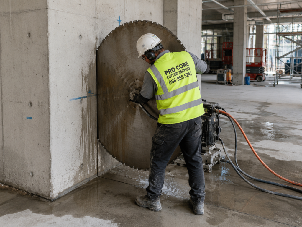 Villa Wall Sawing Dubai Hills